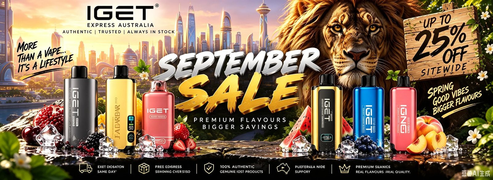 IGET Express Australia - premium vape collection